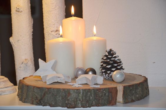 Krásné nápady z plátku dřeva na adventní období: Zapomeňte na klasický věnec!