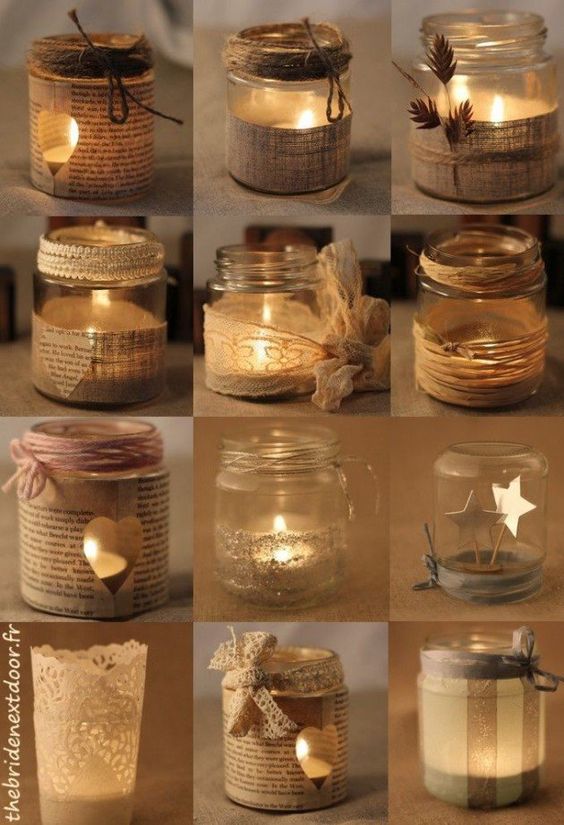 zimní svíčka 23 Nečekejte až na adventní svíčku: Vytvořte si krásný zimní svícen