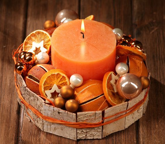 zimní svíčka 3 Nečekejte až na adventní svíčku: Vytvořte si krásný zimní svícen