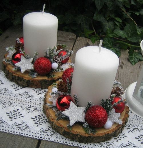 zimní svíčka 9 Nečekejte až na adventní svíčku: Vytvořte si krásný zimní svícen